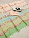 MG 344 Plain Linen Printed Daily Wear Non Catalog Saree